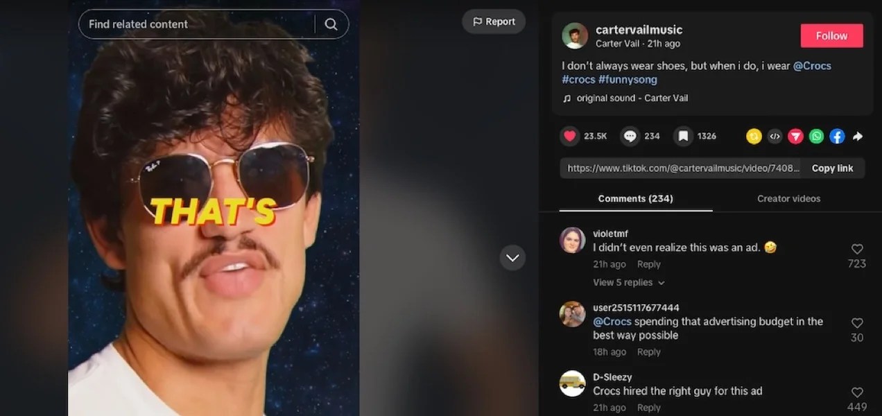 post from Carter Vail 